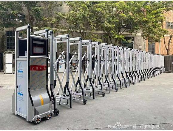 北京伸缩门厂家 铁艺门安装维修