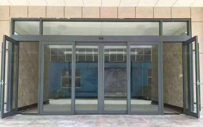 玻璃门拉手安装