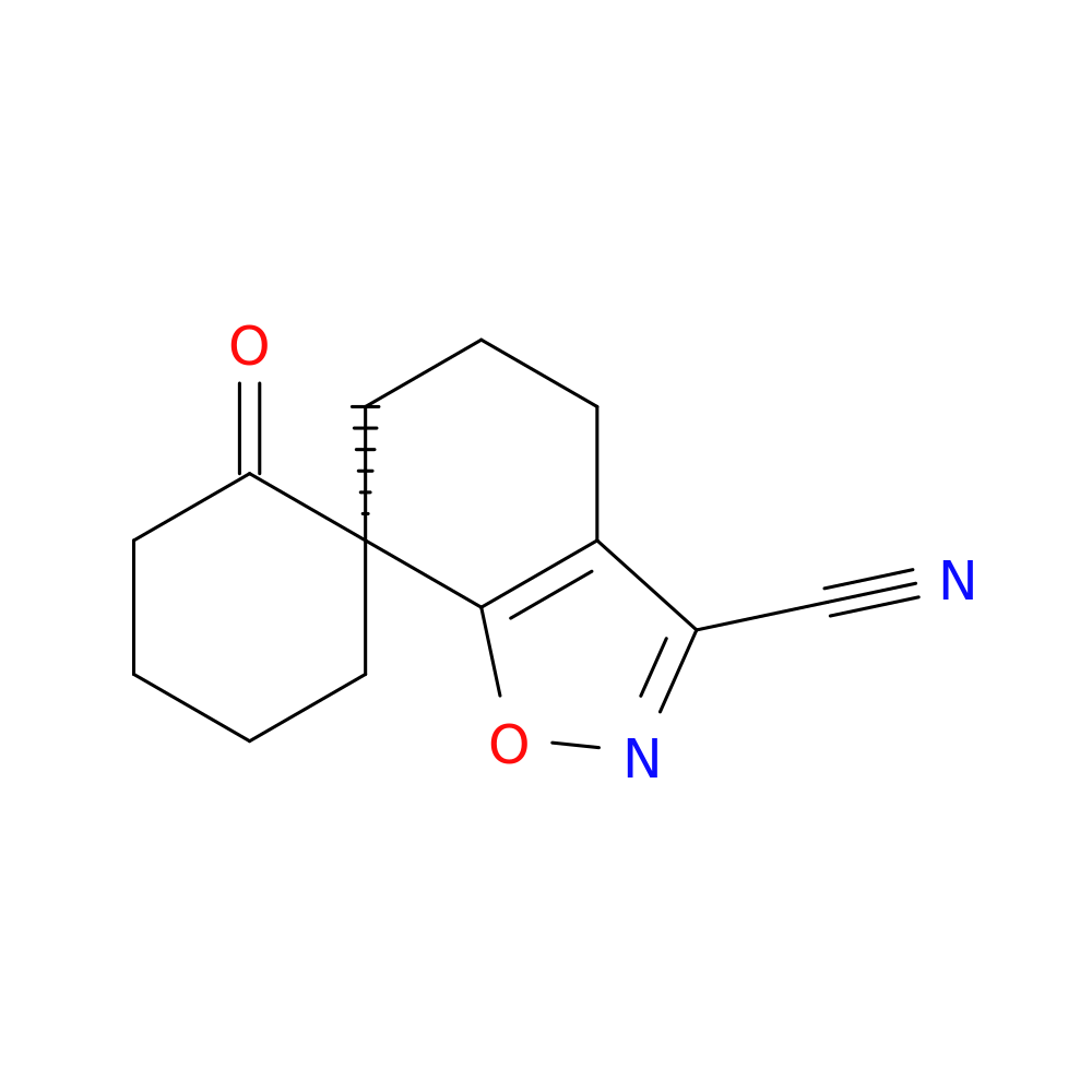 (S)-2'-氧代-5,6-二氢-4H-螺[苯并[d]异恶唑-7,1'-环己烷]-3-腈