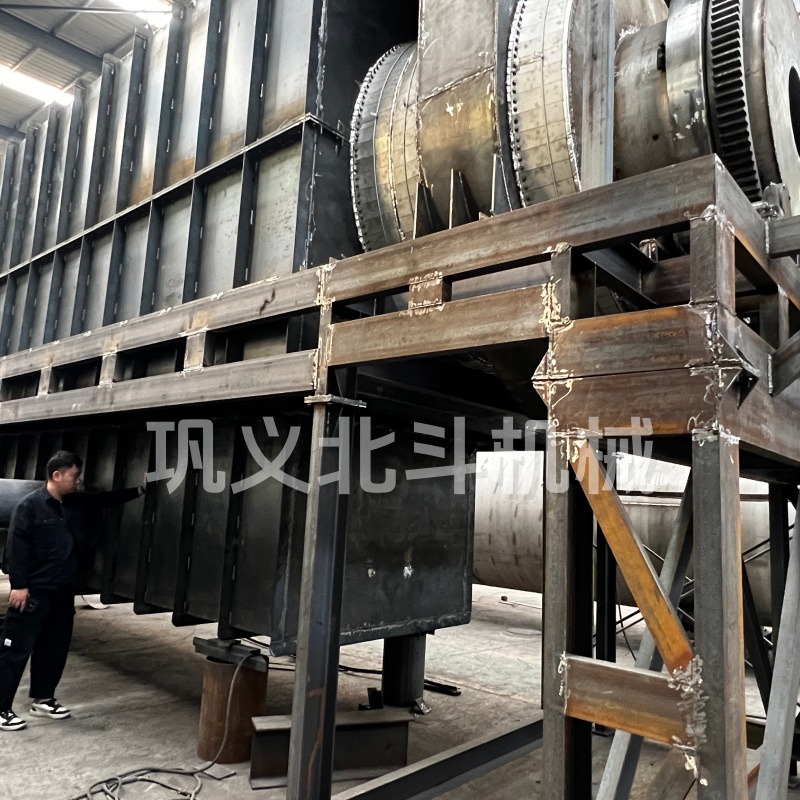 高温连续麻秆炭化炉 高炭回收率设备 大面积麻秆产区处理机组