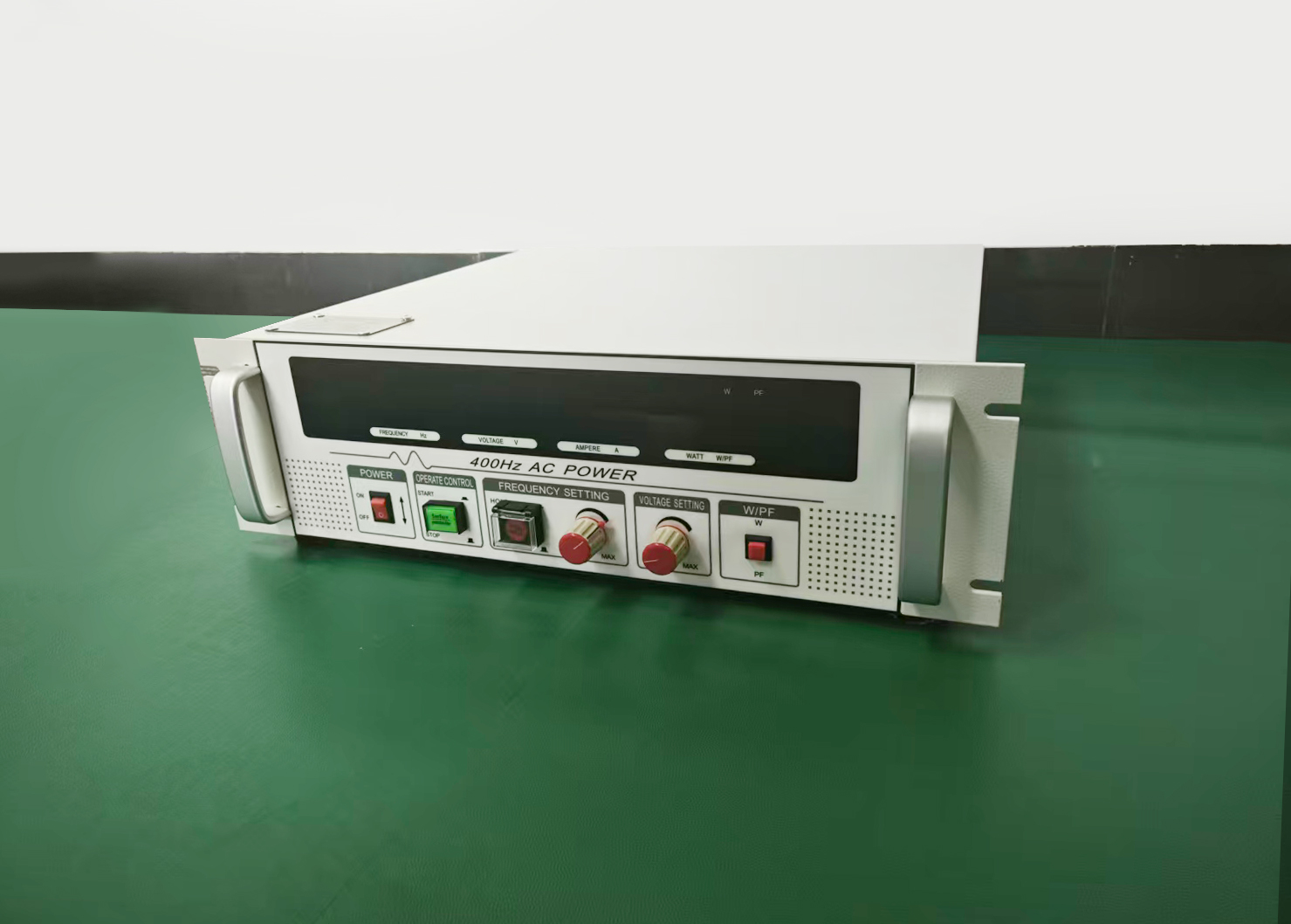 AC115V三相交流静变中频电源-400Hz稳频直线加电电源装置