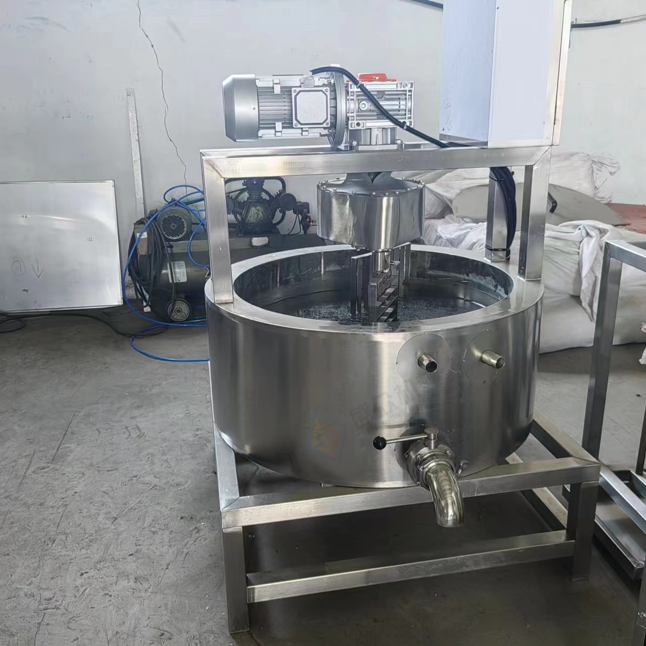 全自动奶酪槽 奶酪加工设备 奶疙瘩生产线