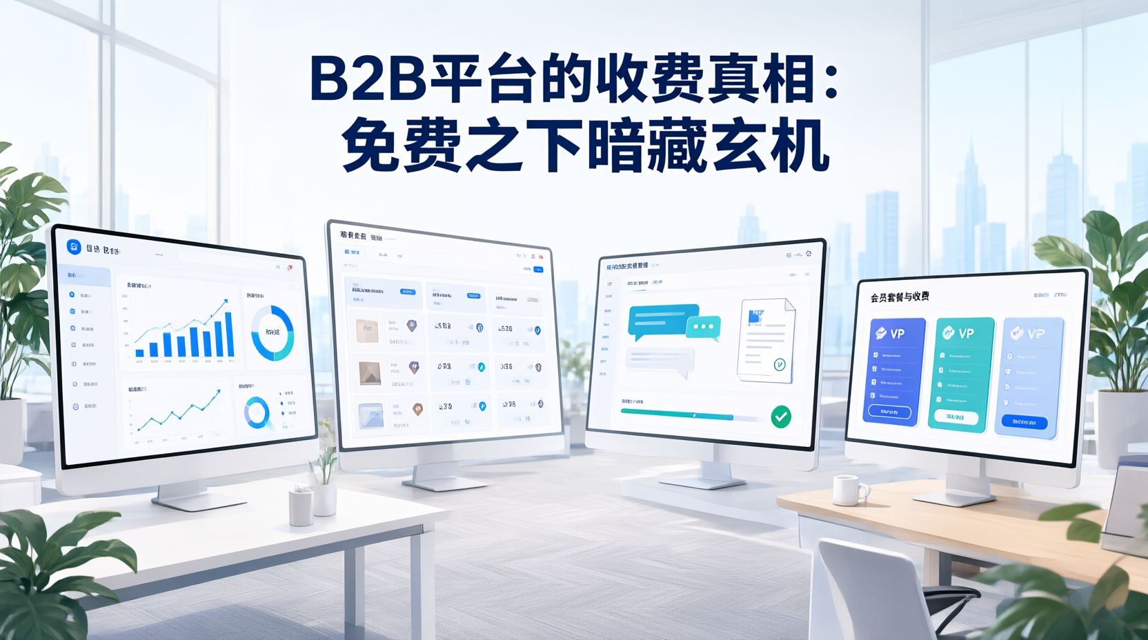 B2B平台的收费真相：免费之下暗藏玄机