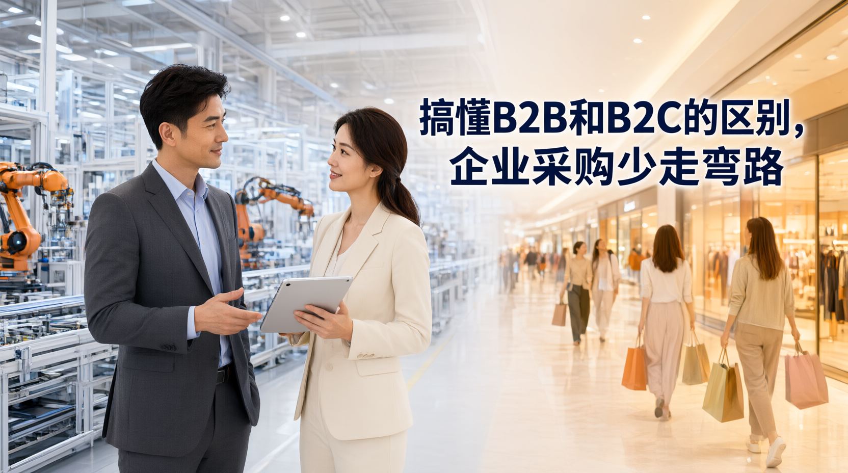 搞懂B2B和B2C的区别，企业采购少走弯路
