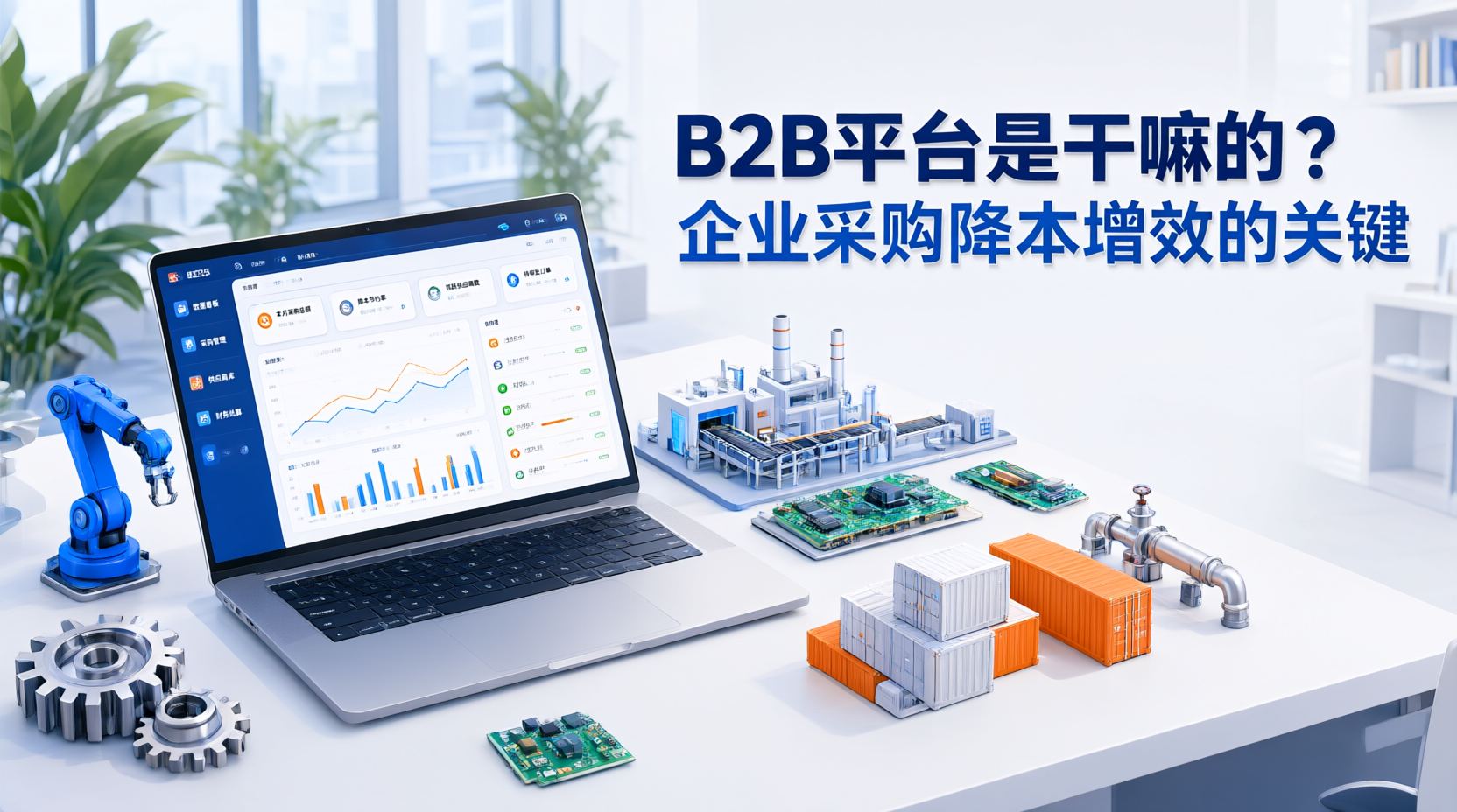 B2B平台是干嘛的？企业采购降本增效的关键