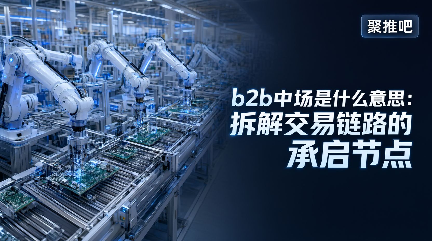b2b中场是什么意思：拆解交易链路的承启节点