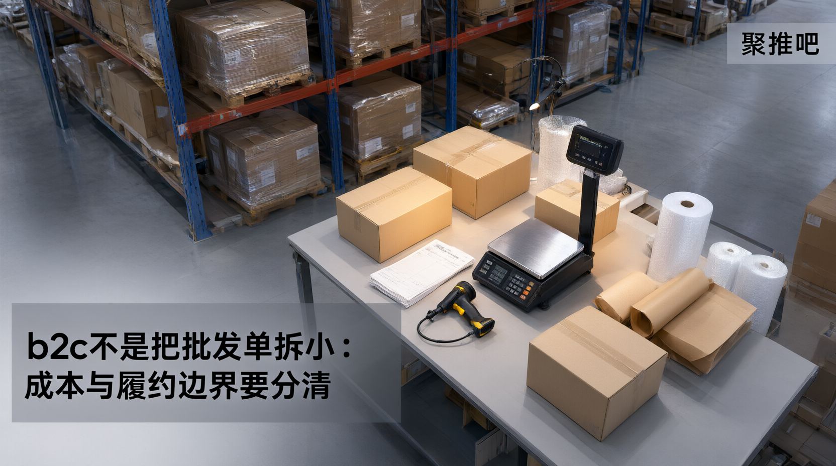b2c不是把批发单拆小：成本与履约边界要分清