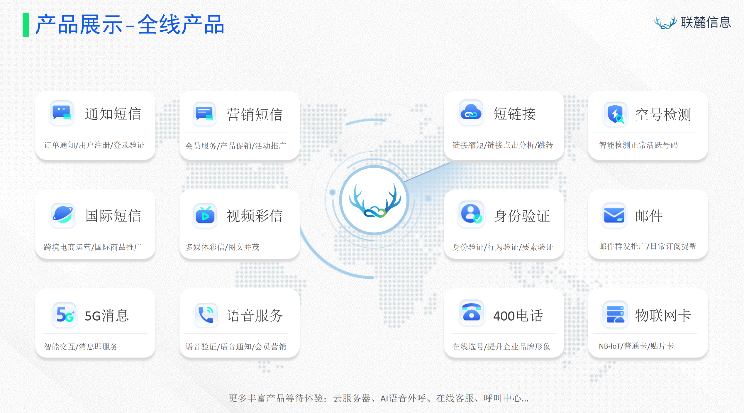 联麓信息&mdash;&mdash;全球云通讯服务提供商，一站式企业通信解决方案