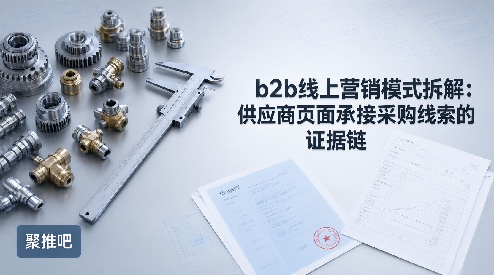 b2b线上营销模式拆解：供应商页面承接采购线索的证据链